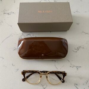 Mr Leight Womens glasses eyeglasses Audrey c  crown shell 46 23 tortoise